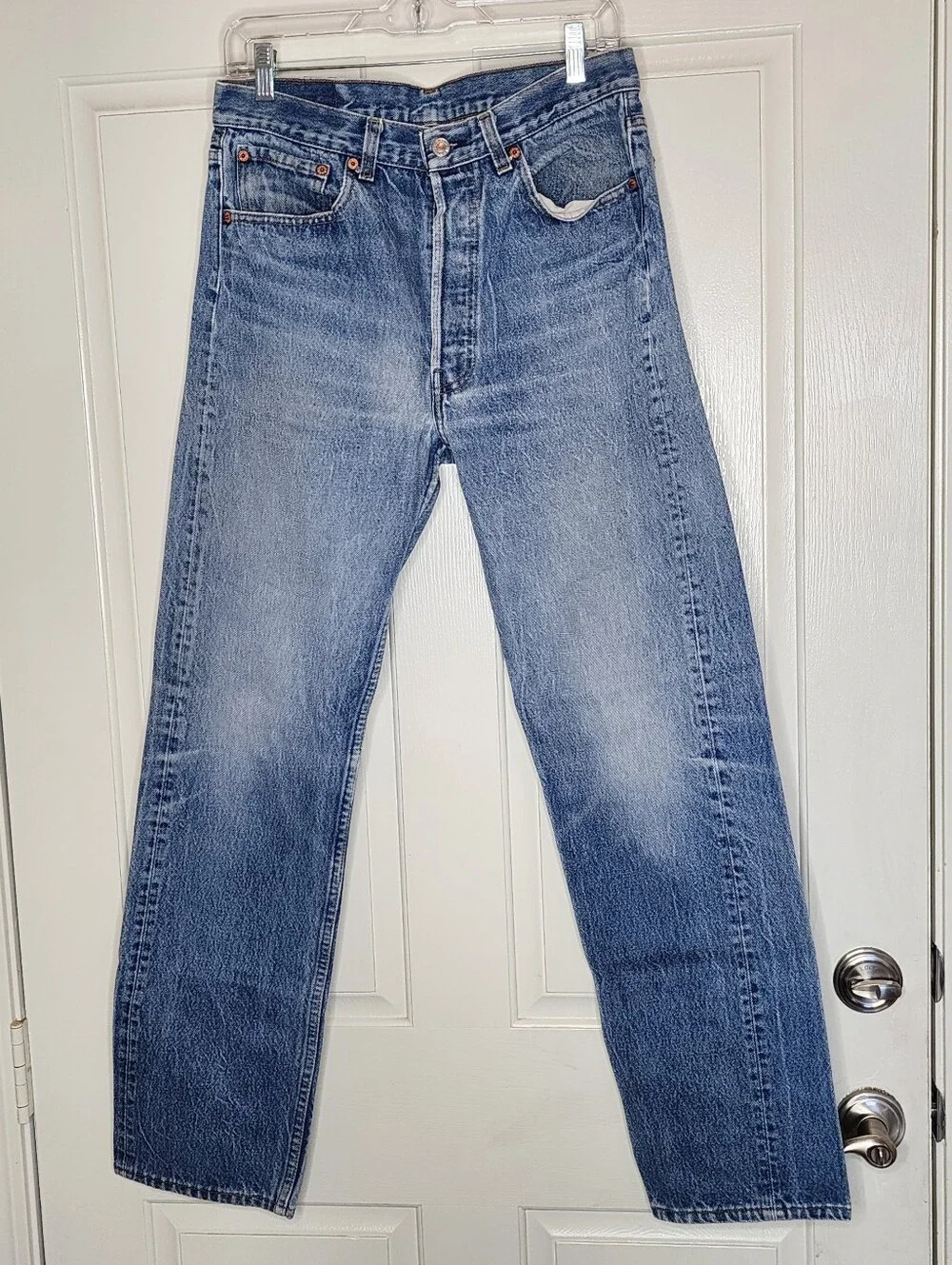 Vintage Levi's 1992 501xx Denim Jeans | Size 34x36